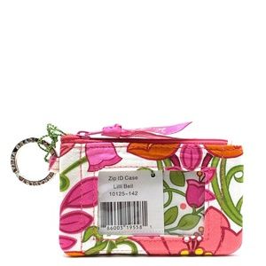 Vera Bradley Zip ID Case in Lilli Bell
